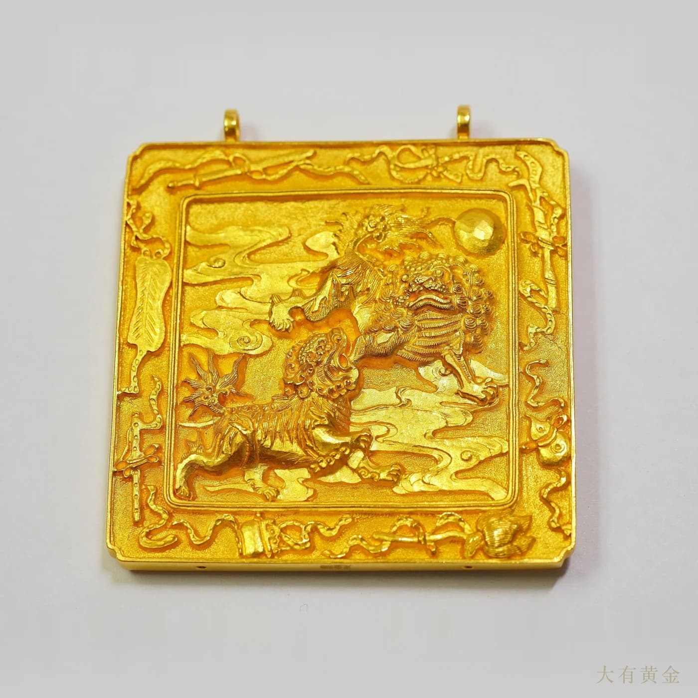 足金锁包-太狮少狮