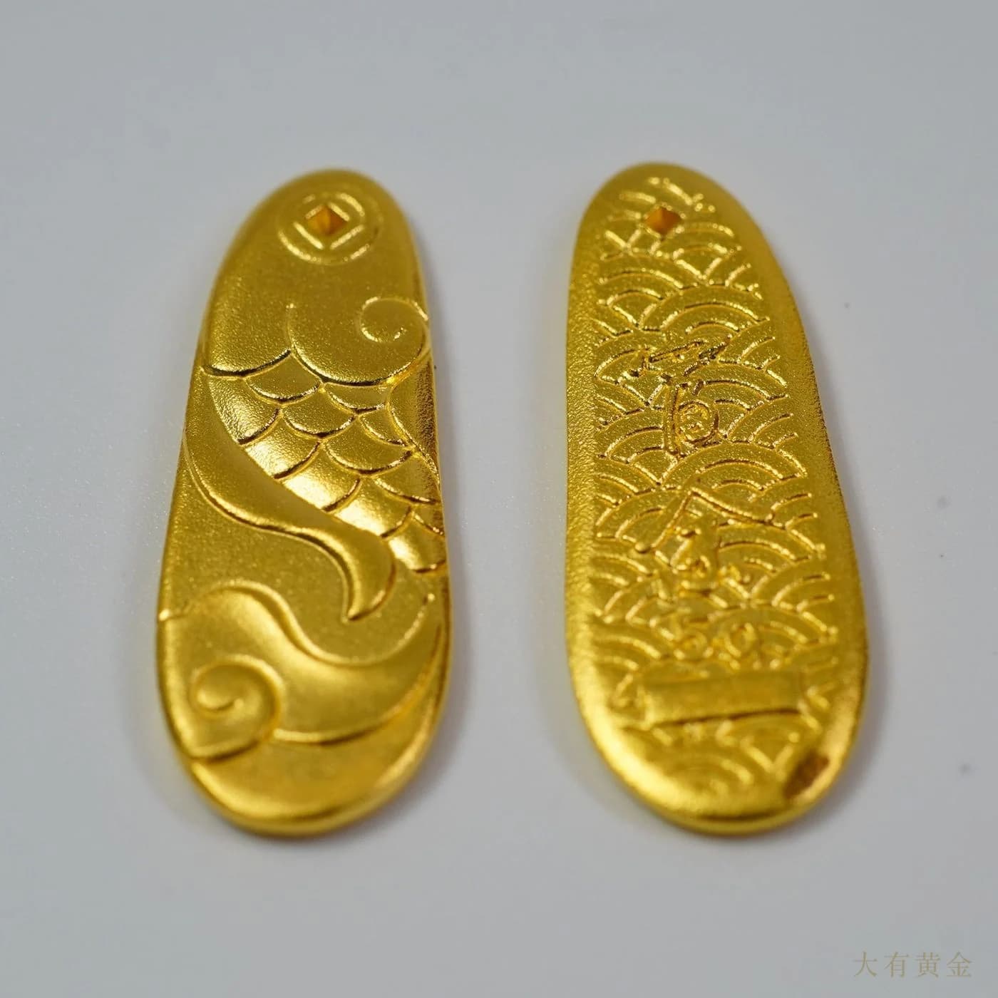 好运锦鲤金条